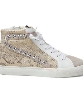 Vintage Havana Zia Snake Star-Stud High-Top Sneaker
